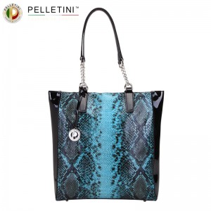 Pelletini snake handbag