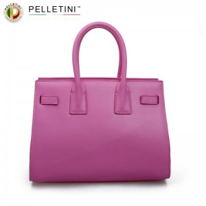 Pelletini violet handbag